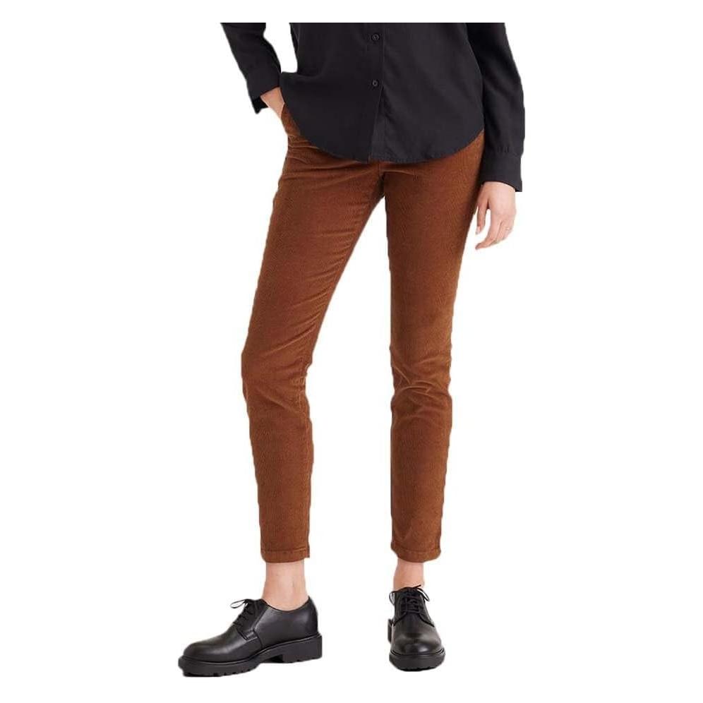Dockers, Damen, Hosen, Chino Skinny Weekend, Braun, (31)