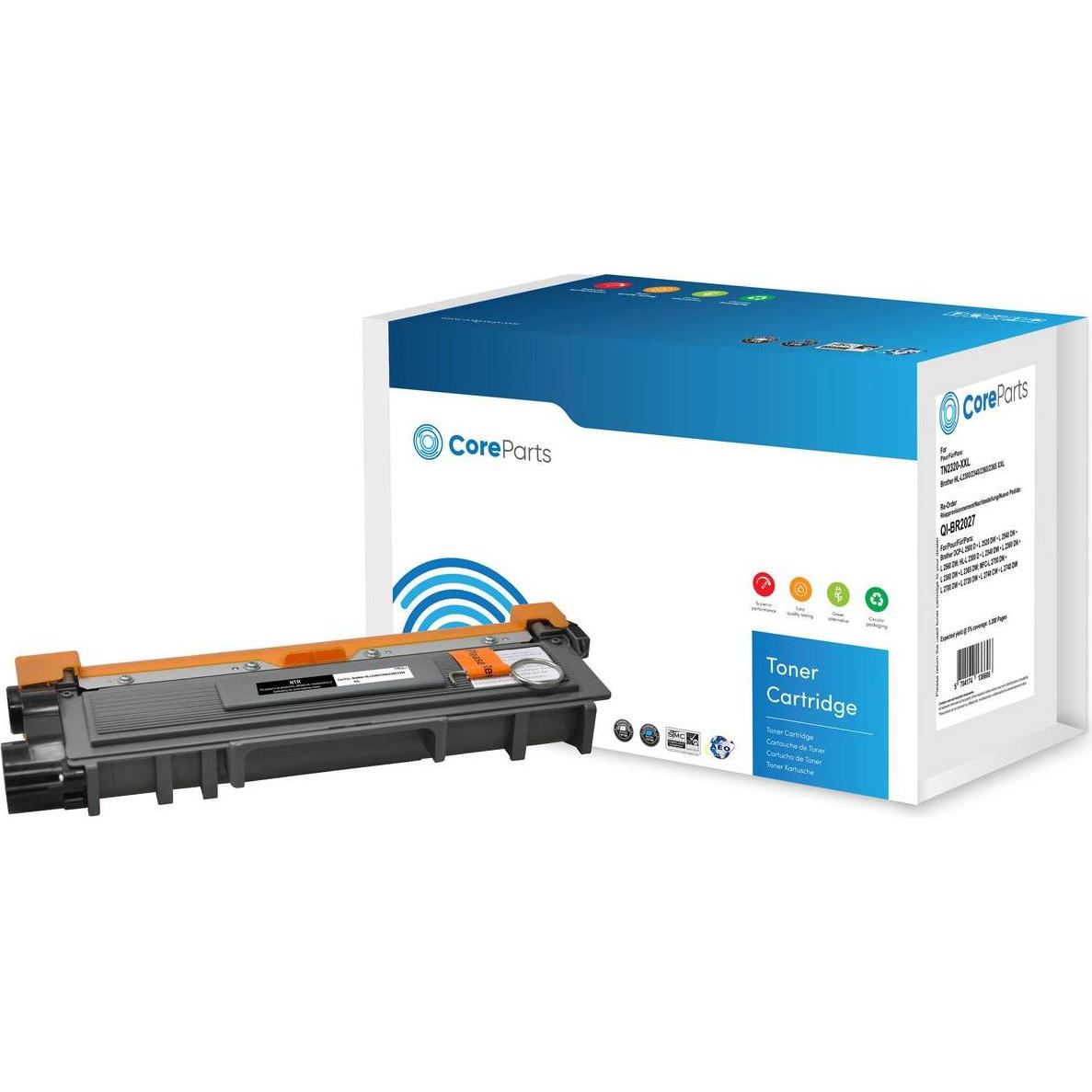 CoreParts, Toner, Toner Black TN2320-XXL (BK)