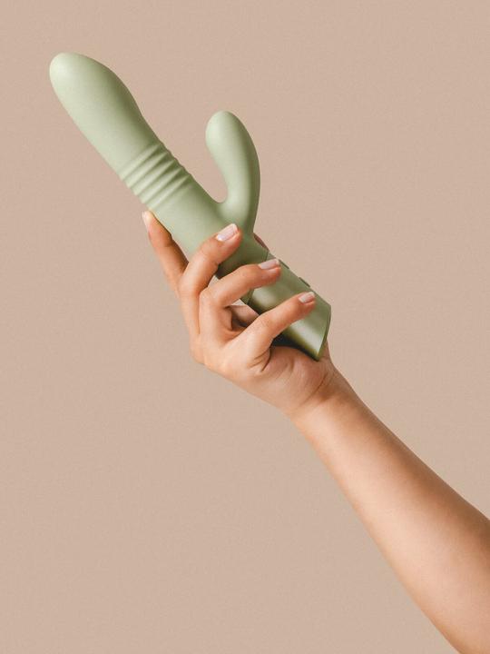 Produktbild The Natural Love Company Thrusting Rabbit Stossvibrator - Yarrow