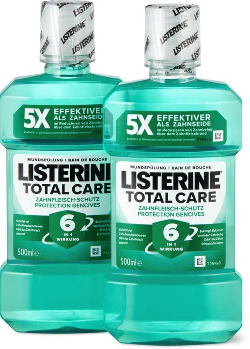 Produktbild Listerine Total Care Zahn-Schutz Duo (1000 ml, Mundspülung)