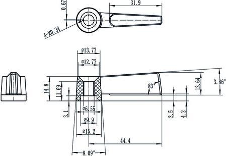 Actual product image Werkstarck Kunststoff-Werkzeughalter schwarz
