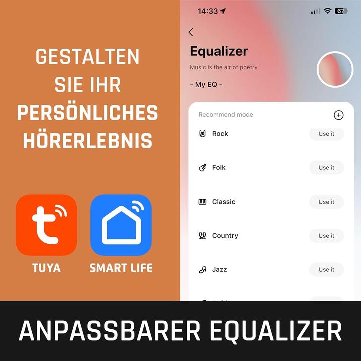 Actual product image Lenco Bluetooth headphones HPB-830GY grey ANC, APK (ANC, 60 h, Wireless)