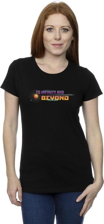 Immagine prodotto Disney Lightyear Infinity And Beyond Text Maglietta Donna (L)