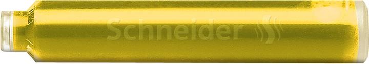 Actual product image Schneider Ink cartridge Callissima 6 pieces, Lemon Cake (6 Piece, Yellow)