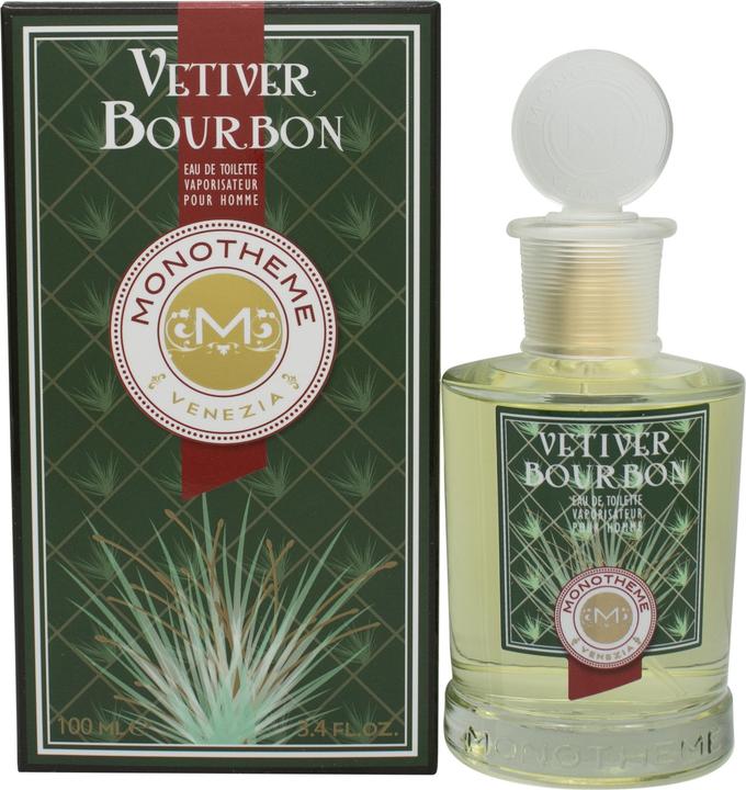 Immagine prodotto Monotheme Vetiver Bourbon Pour Homme Eau De Toilette Spray 100ml (Eau de toilette, 100 ml)