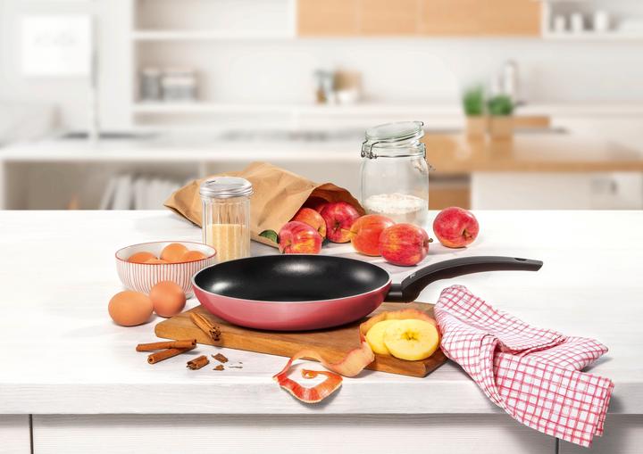 Actual product image Silit Antihaft Pfanne Bratpfanne 28cm Belluna Aluminium beschichtet rot (Frying pan, Aluminium, 28 x 48 cm)