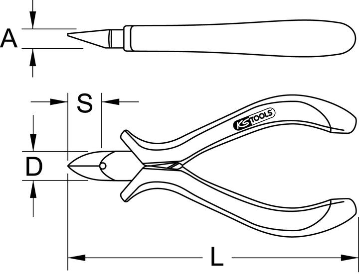 Actual product image KS Tools 500.7092 (125 mm)