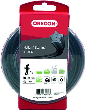 Produktbild Oregon Faden Nylium Starline 3,0 mm x 15 m (Trimmerfaden + Fadenspule)