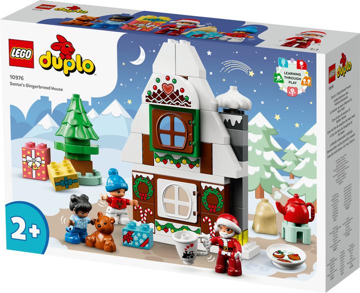 LEGO Casa di pan di zenzero con Babbo Natale (10976)