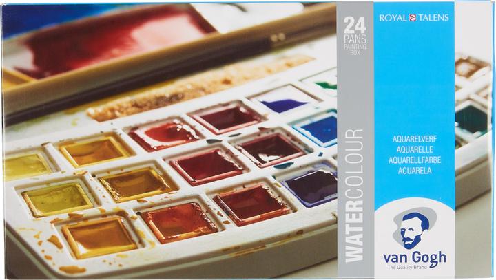 Actual product image Van Gogh Watercolour Paintbox