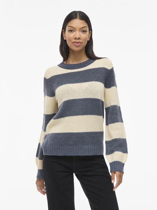 Actual product image Vila VIPOLANA Gestreifter Strickpullover (L)