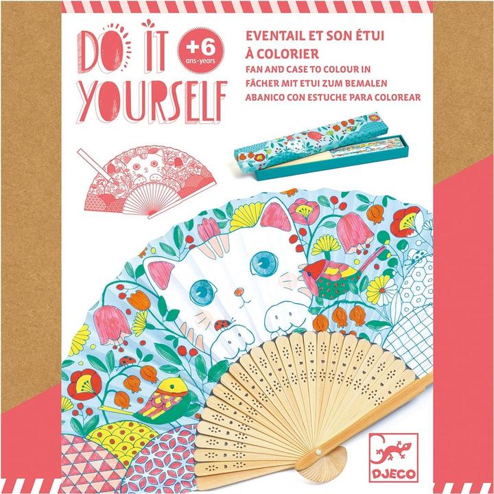 Produktbild Djeco DIY - Fächer mit Etui