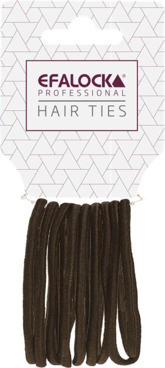 Immagine prodotto Efalock hair tie brown 10pcs (Elastico per capelli)