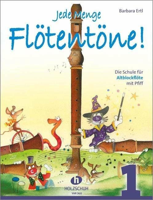 Produktbild Jede Menge Flötentöne!, für Altblockflöte. Bd.1 (Deutsch, Barbara Ertl, 2004)