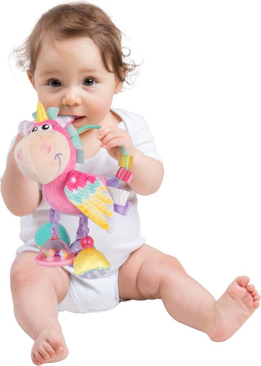 Produktbild Playgro Unicorn activity rattle - Pink - (10188463)