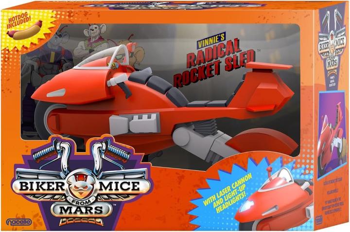 Actual product image Nacelle Consumer Biker Mice From Mars Vehicle Vinnie's Radical Rocket Sled 25 cm