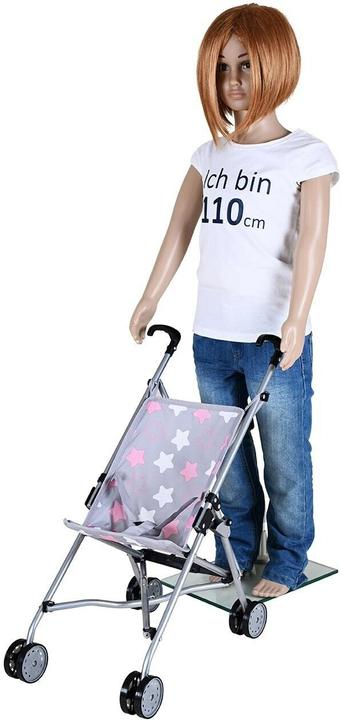 Image du produit Knorrtoys Puppenbuggy Sim - "star grey pink"