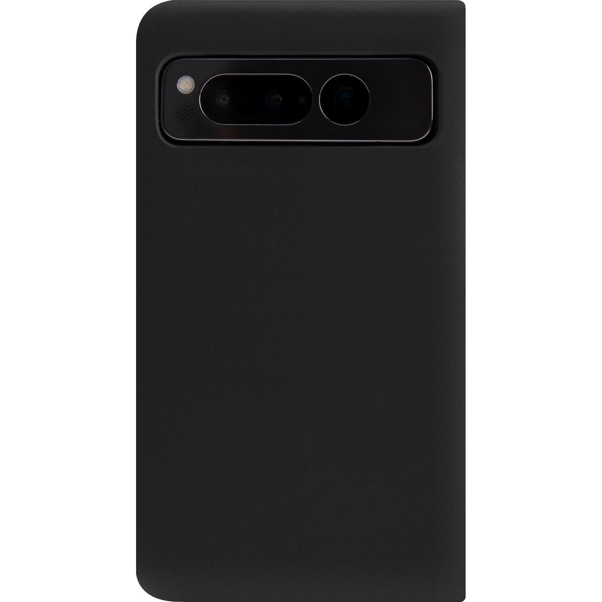Thumbnail - Noreve Lederschutzhülle Google Pixel Fold (Google Pixel Fold), Smartphone Hülle, Schwarz