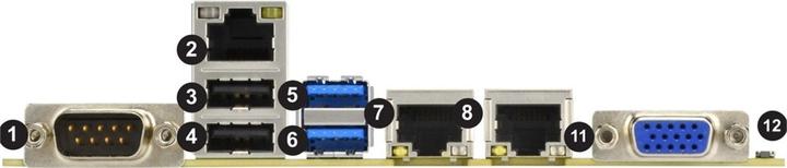 Actual product image Supermicro X11SCH-F (LGA 1151, Intel C246, mATX)