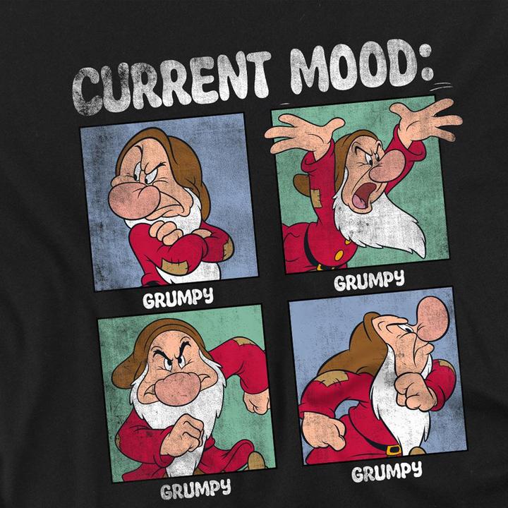 Produktbild Snow White Current Mood Grumpy Dad TShirt Vatertag (M)