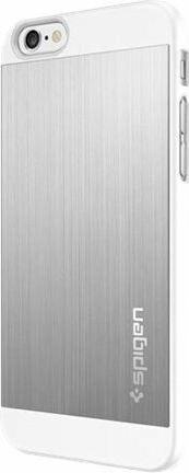 Image du produit Spigen Étui en aluminium pour iPhone 6/6S (4.7") Argent satiné (Apple iPhone 6)