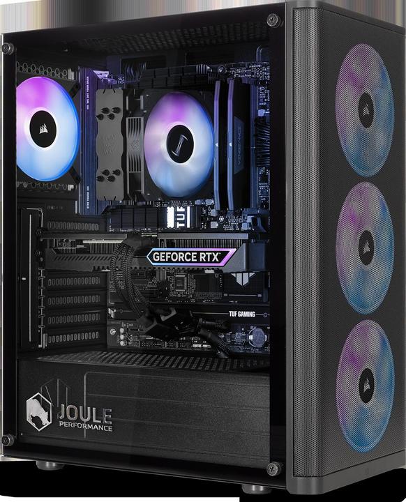 Produktbild Joule Performance Gaming PC RTX5050 R7 32GB 2TB L1137867 (2000 GB, 32 GB, AMD Ryzen 7 9700X, GeForce RTX 5050)