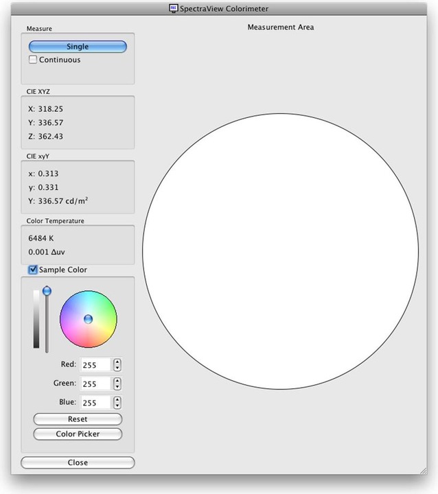 Produktbild NEC Calibrationssoftware SpectraView II USB Licence