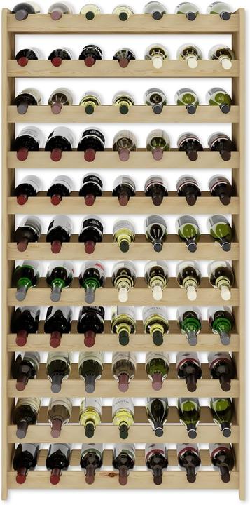 Actual product image Lenmar Wine rack (77 bottles, 72 x 26.50 x 145 cm)
