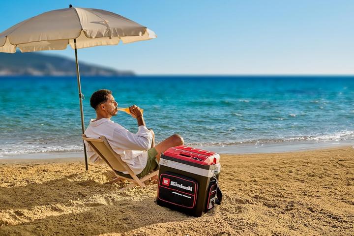 Actual product image Einhell Kühlbox TE-COL 18/27 Li-Solo (27 l)