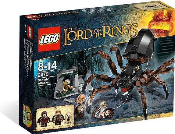 Produktbild LEGO Der Hinterhalt von Shelob (9470)
