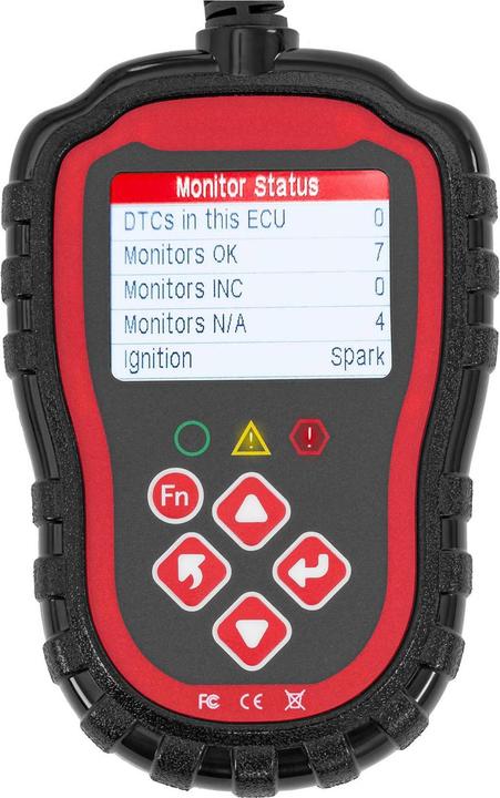 Produktbild MSW OBD2-Diagnosegerät Kfz Auslesegerät 25 V LCD Fehlercodes, VIN, ID, CVN, PCM, ECU