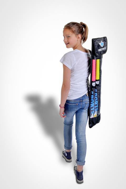 Image du produit Angel Sports Set de hockey rose et jaune 33