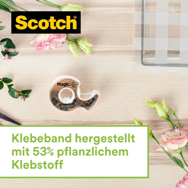 Produktbild Scotch Magic Klebeband Greener Choice (19 mm)