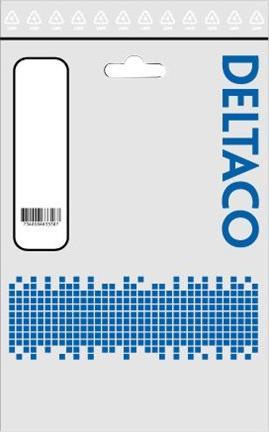 Produktbild Deltaco MM-109 - 1 m - 2 x RCA - 2x RCA - Männlich - Männlich - Schwarz (1 m, Cinch Kabel)