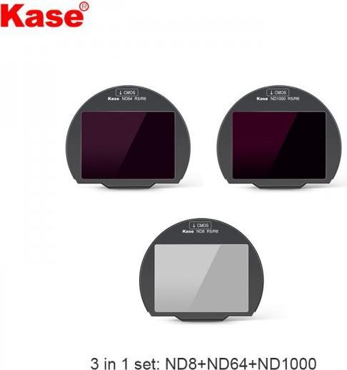 Image du produit Kase Clip-in Filtre pour Canon R5 / R6 Series ND1000 (Filtre de couleur neutre, Filtre gris neutre)
