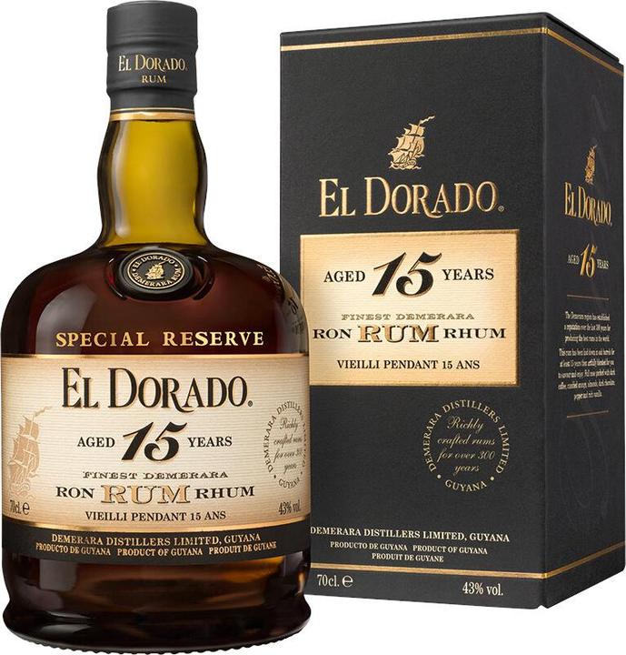 Actual product image El Dorado Special Reserve Demerara Rum (1 x 70 cl)