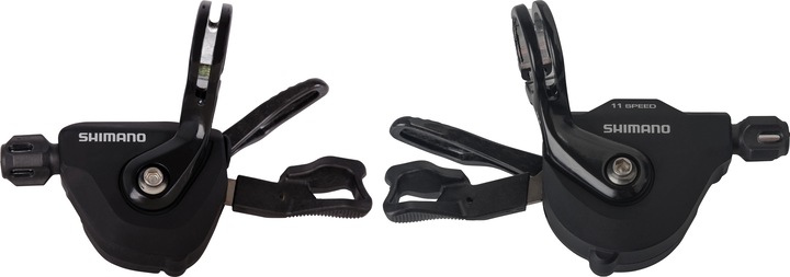 Actual product image Shimano Road SL-RS700 shift lever set clamp 2x11-speed