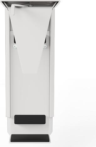 Fellowes 100136876 PC-Halterung PC-Halterung unter dem Schreibtisch Weiss