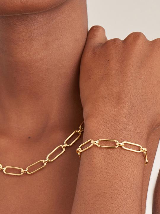 Immagine prodotto Ania Haie Bracciale Link up B046-02G Donna (16.50 cm, Argento 925)