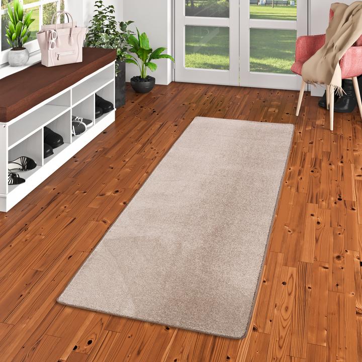 Produktbild Snapstyle Hochflor Velours Läufer Teppich Luna (80 x 240 cm)