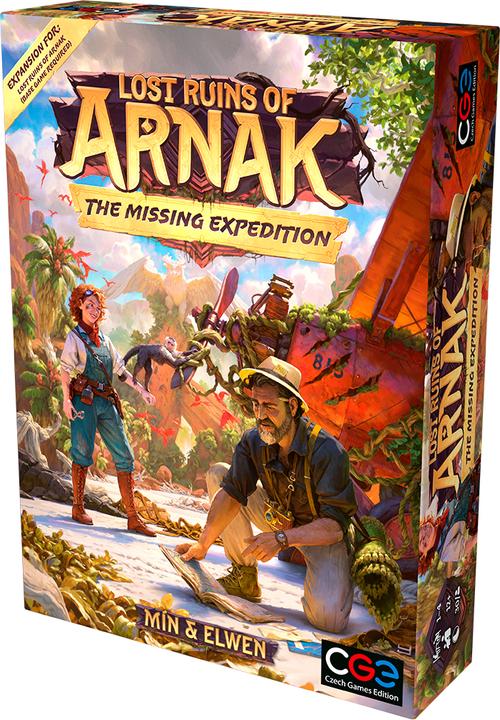 Produktbild Czech games edition Kennerspiel Ruinen von Arnak: Die verschollene Expedition (Deutsch)