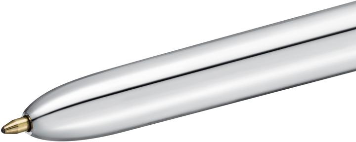 Produktbild Bic 4-Farb-Druckkugelschreiber ® 4 Colours® Shine, 0,4 mm, sort.Tubo-Display 20St (multicolour, 20 x)