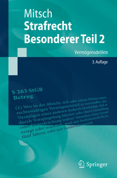 Produktbild Strafrecht, Besonderer Teil 2 (Deutsch, 2015)