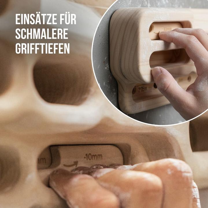 Produktbild Hermex Hangboard Kletterbrett Fingerboard Kletterzubehör Trainingsboard