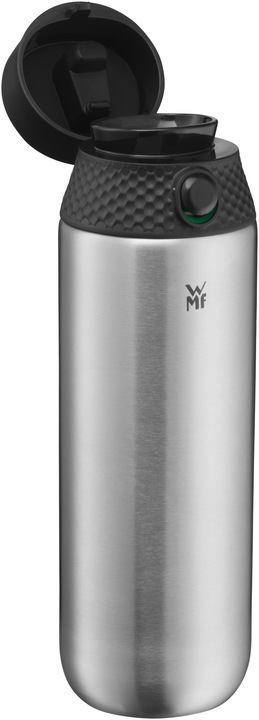 Actual product image WMF Drinking bottle Cromargan 0.75 l, blacksilver (0.75 l)