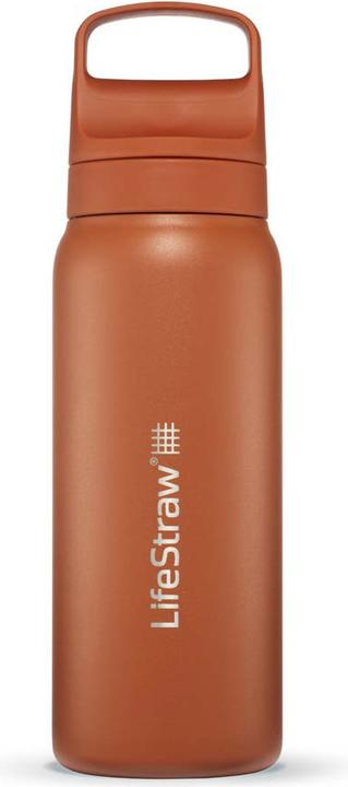Produktbild LifeStraw Go Steel 1-Liter (kyoto orange) (1 l)