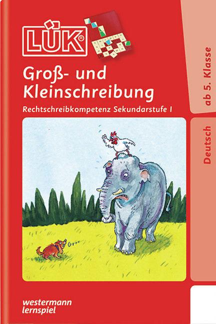 Produktbild LÜK. Rechtschreibkompetenz Sekundarstufe I. Gross- und Kleinschreibung (Deutsch, 1997)