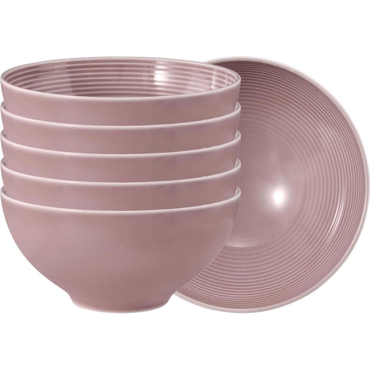 Seltmann Beat Color Glaze Müslischalen, Schüssel + Schale, Rosa
