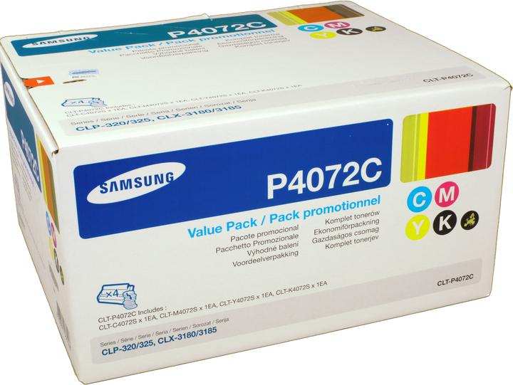 Actual product image Samsung Clt-P4072c (M, C, Y, FC)