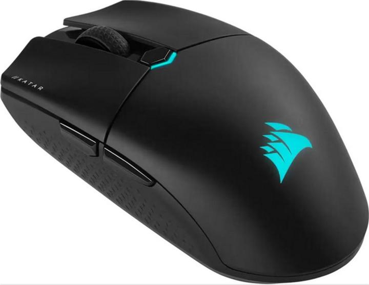 Produktbild Corsair Katar Elite RGB (Kabellos, Kabelgebunden)